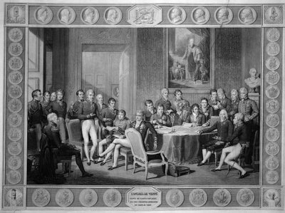 Kongress von Wien, 1814-15 von Jean Baptiste Isabey